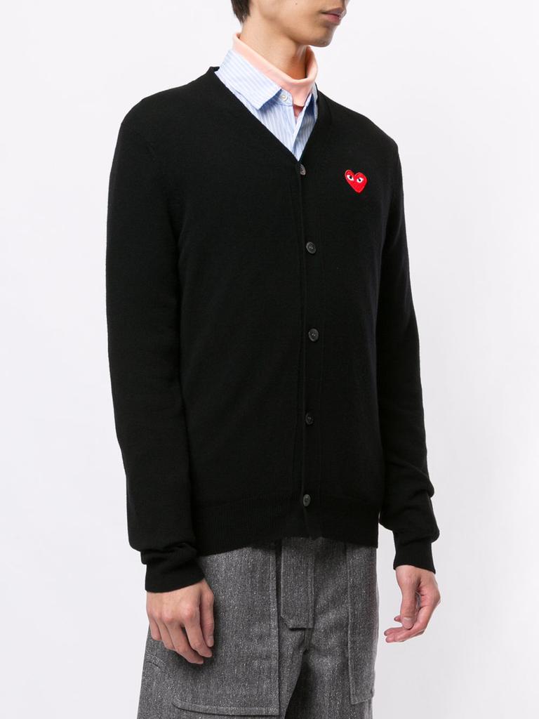 COMME DES GARCONS PLAY MEN RED HEART CARDIGAN商品第1张图片规格展示