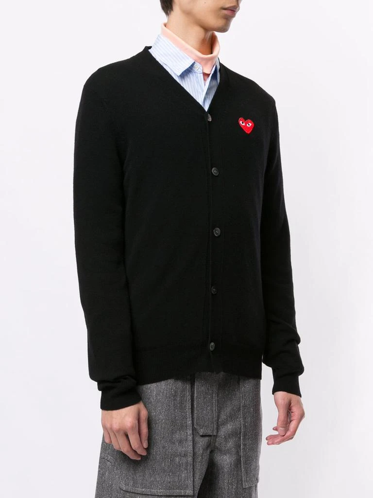 商品Comme des Garcons|COMME DES GARCONS PLAY MEN RED HEART CARDIGAN,价格¥4052,第1张图片