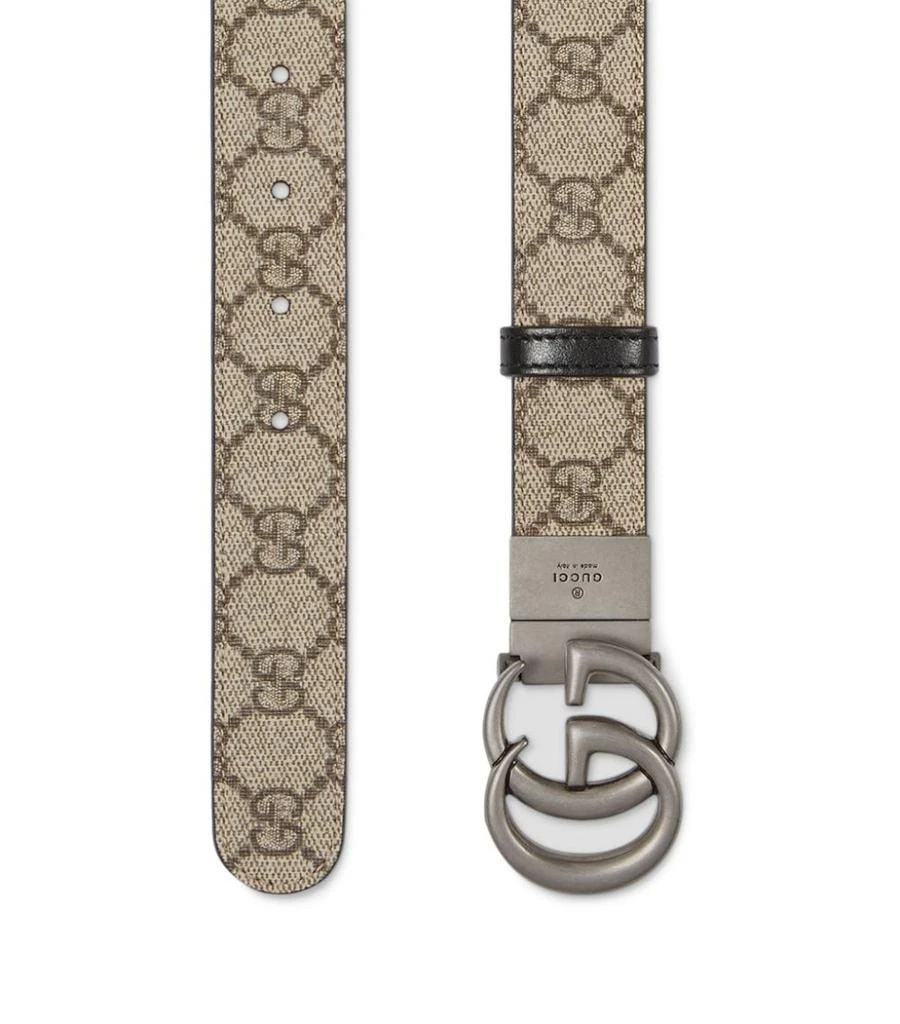 商品Gucci|GG Supreme Reversible Belt,价格¥3733,第5张图片详细描述