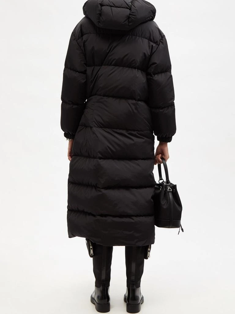 商品Prada|Hooded asymmetric recycled-fibre down coat,价格¥18850,第5张图片详细描述