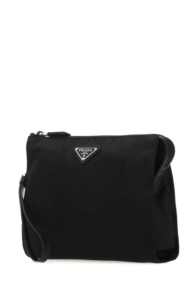 商品Prada|Black Re-nylon clutch,价格¥5009,第1张图片
