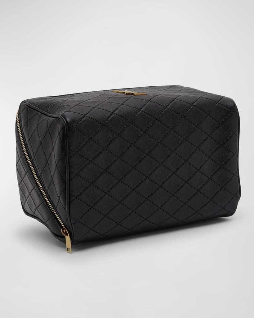 Vanity Case YSL Top-Handle Bag in Quilted Smooth Leather 商品