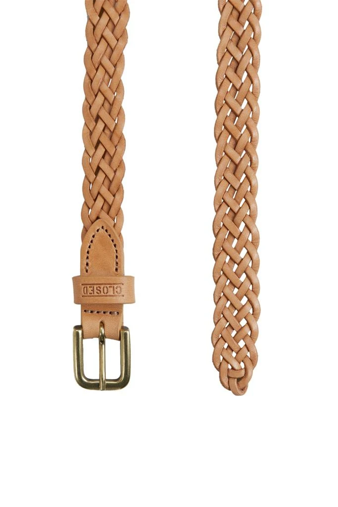 商品预计3周后发货 Closed|Closed - Ceinture En Cuir - Marron Clair - Femme,价格¥239,第1张图片