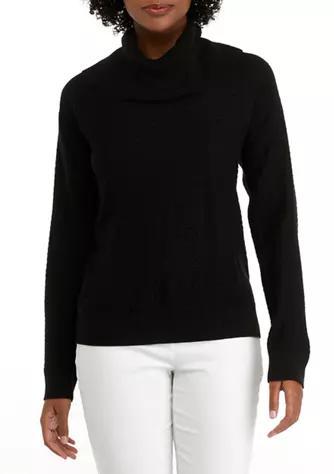商品Calvin Klein|Women's Gifting Cowl Pullover Sweater,价格¥655,第3张图片详细描述