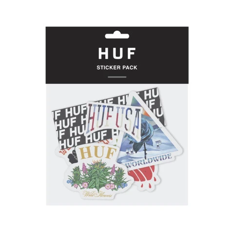 商品[国内直发] HUF|HUF 什锦贴纸套装 AC00145-ASSOR,价格¥61,第1张图片