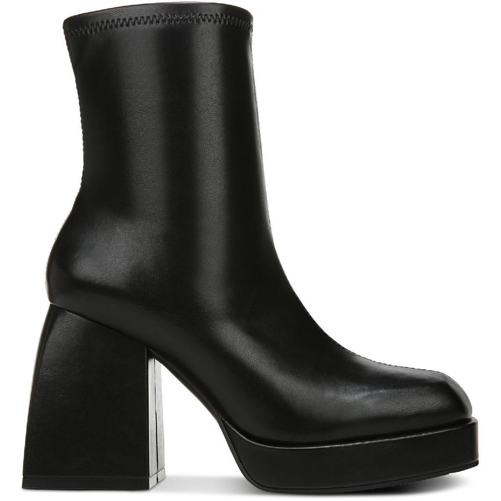 商品Bar III|Bar III Womens Narita Faux Leather Block Heel Ankle Boots,价格¥399-¥402,第4张图片详细描述