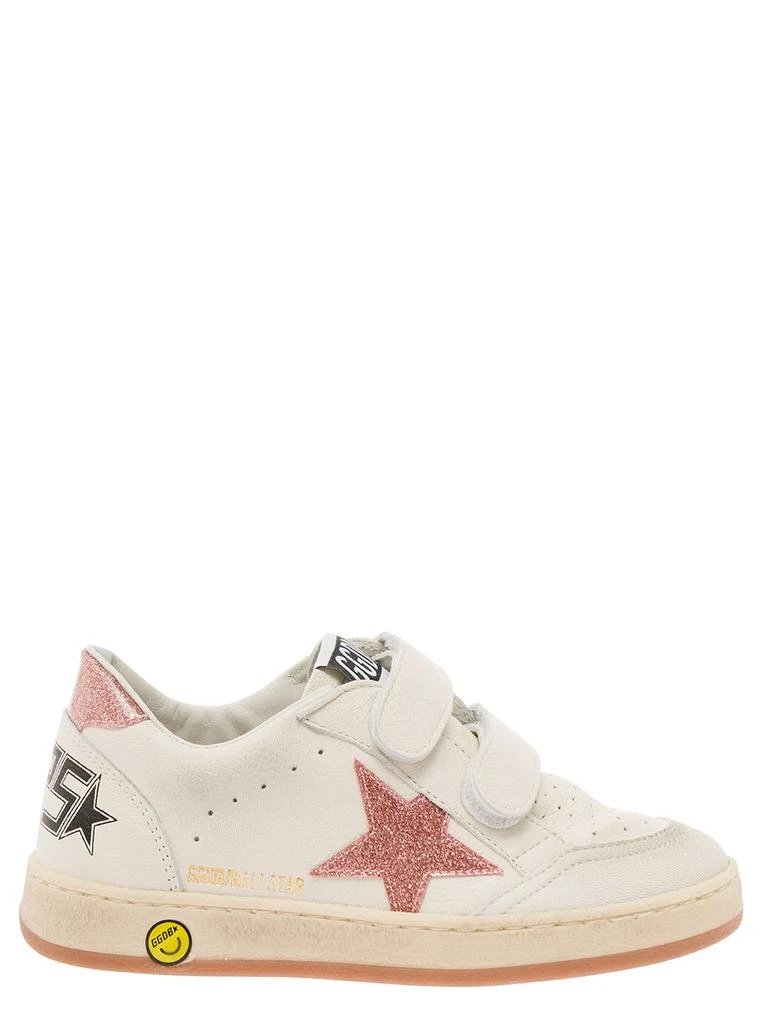 商品Golden Goose|Ballstar Strap Nappa Upper And Spur Glitter Star And Heel Include Stesso Codice Gjf +gyf,价格¥1911,第1张图片