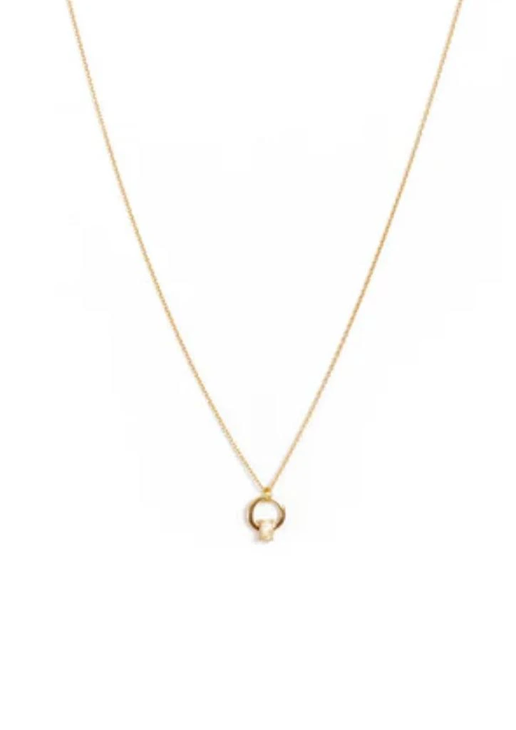 商品Hailey Gerrits|Women's Ionic Necklace In Coral Jade,价格¥572,第2张图片详细描述