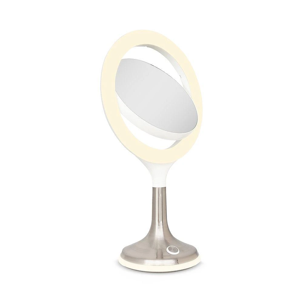 Mood Therapy UV Free LED Ring Light & Vanity Mirror, 8X/1X Magnification 商品