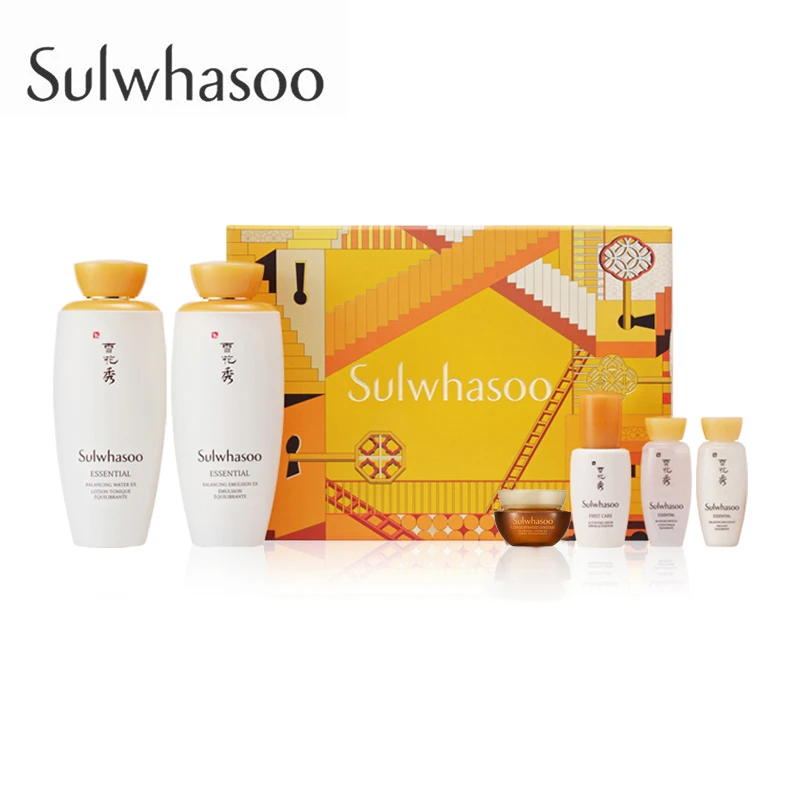 商品[国内直发] Sulwhasoo|新版雪花秀滋盈肌本润颜水乳套装 补水修护保湿护肤,价格¥559,第1张图片