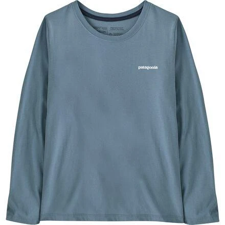 商品Patagonia|Regenerative Organic Cotton Long-Sleeve T-Shirt - Girls',价格¥160,第2张图片详细描述