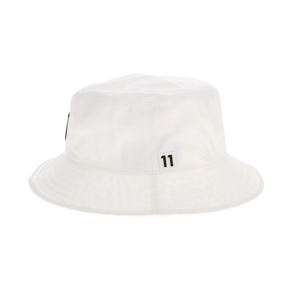 WE11DONE 中性白色方形logo渔夫帽 WD-AH1-21-413-U-WH 商品