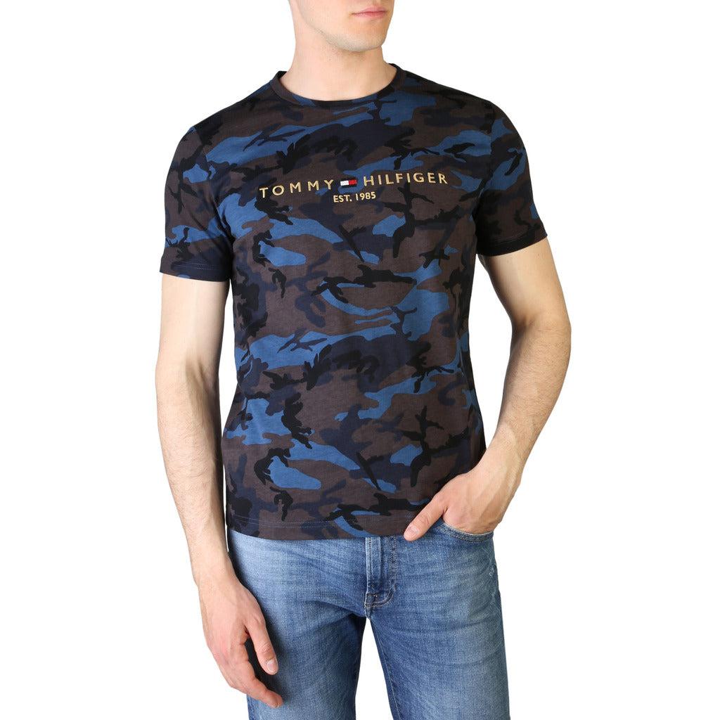 Tommy Hilfiger cotton round neck T-Shirt商品第1张图片规格展示