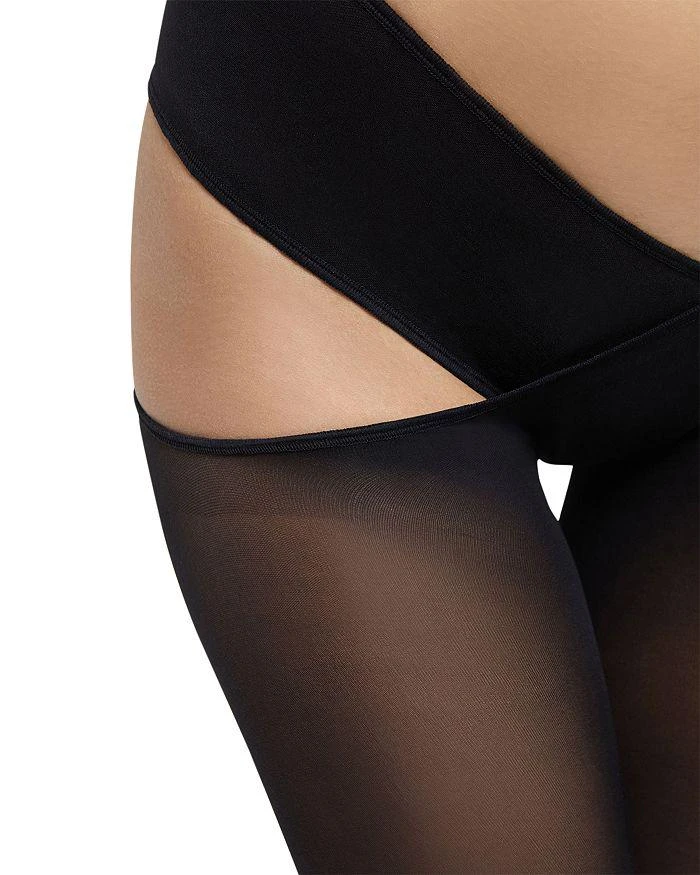 商品Wolford|Crossbody Panel Tights,价格¥673,第3张图片详细描述