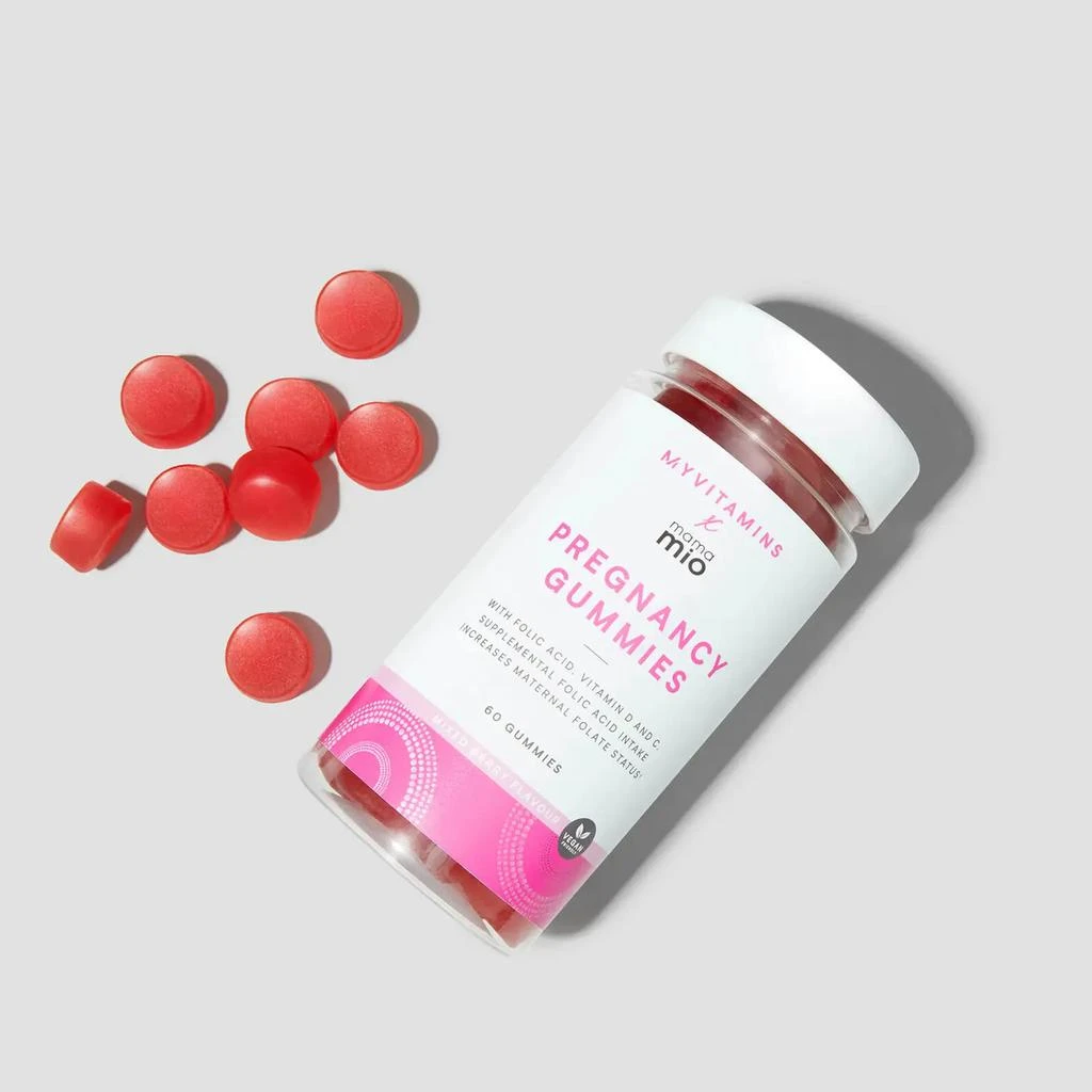 商品Mama Mio|Mama Mio Pregnancy Gummies, Mixed Berry, 60 Gummies,价格¥150,第2张图片详细描述