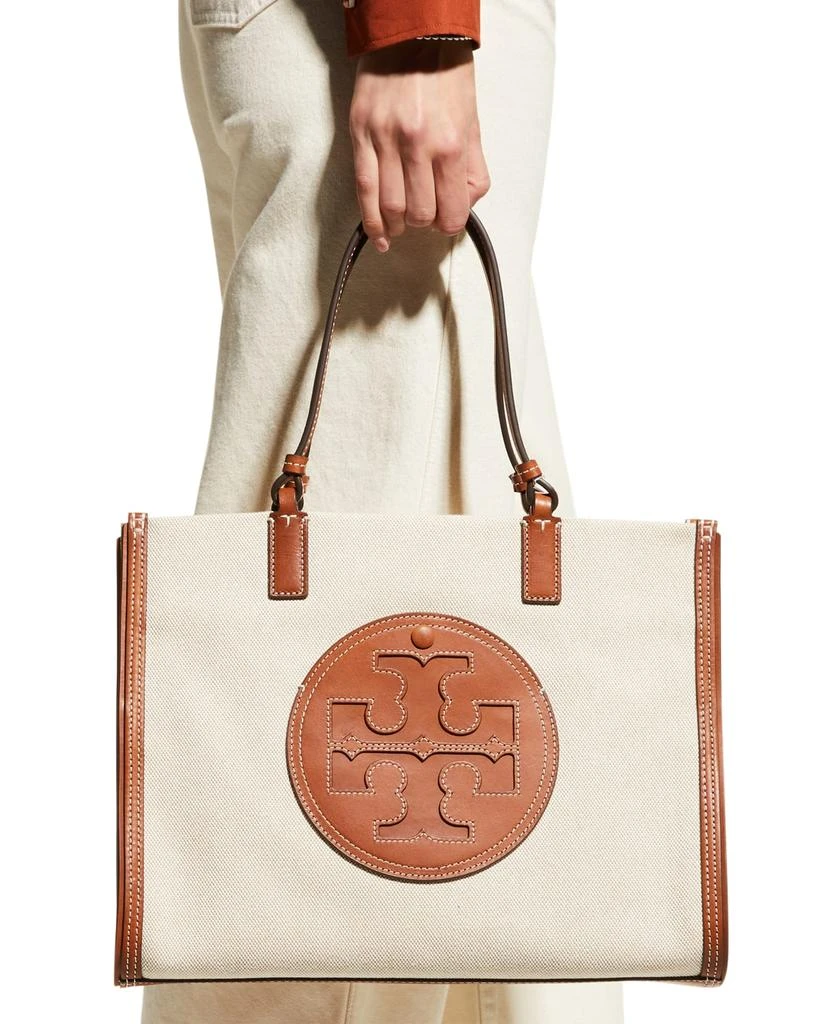 商品Tory Burch|Ella Small Canvas Tote Bag,价格¥3306,第5张图片详细描述