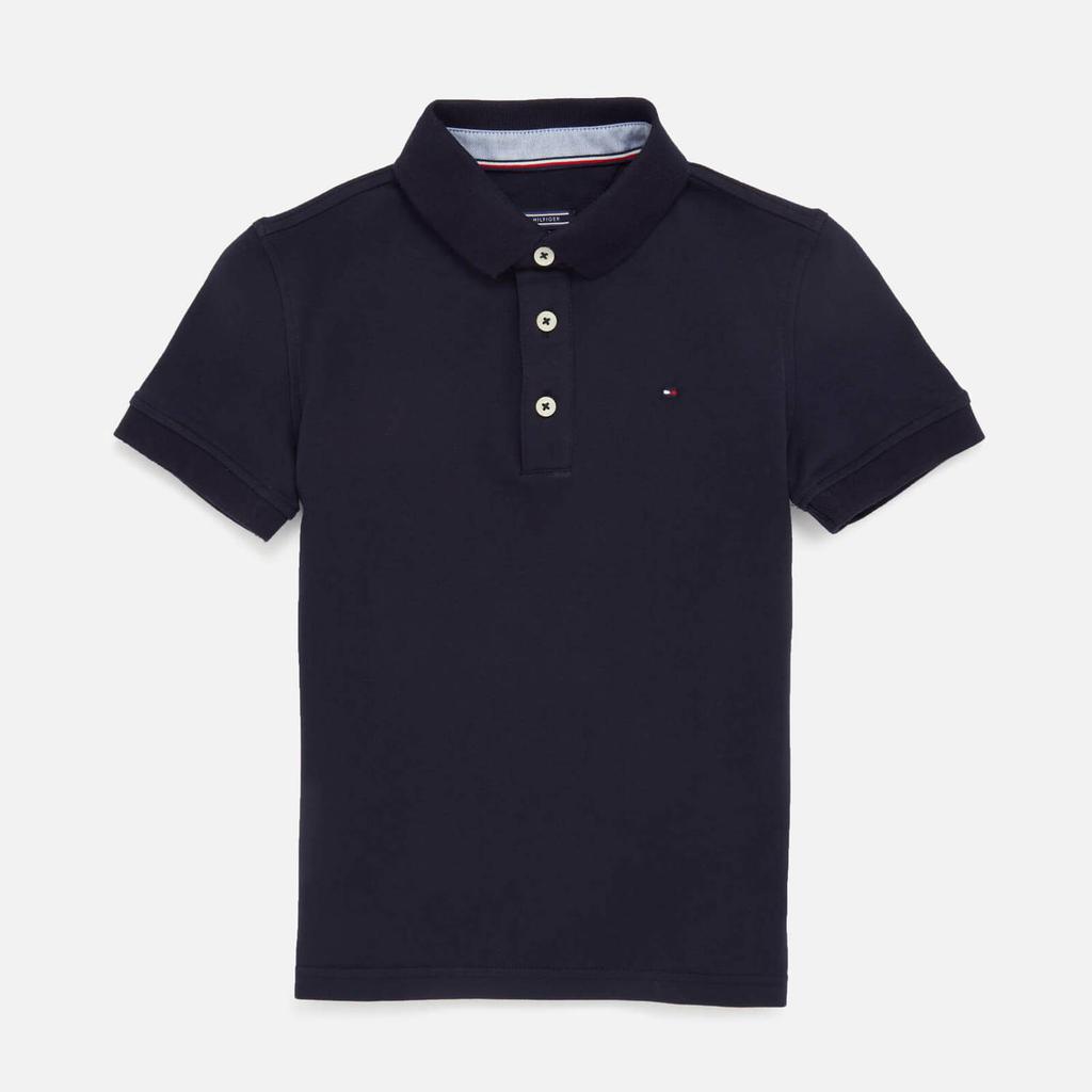 Tommy Hilfiger Boys' Short Sleeve Polo Shirt - Sky Captain商品第1张图片规格展示