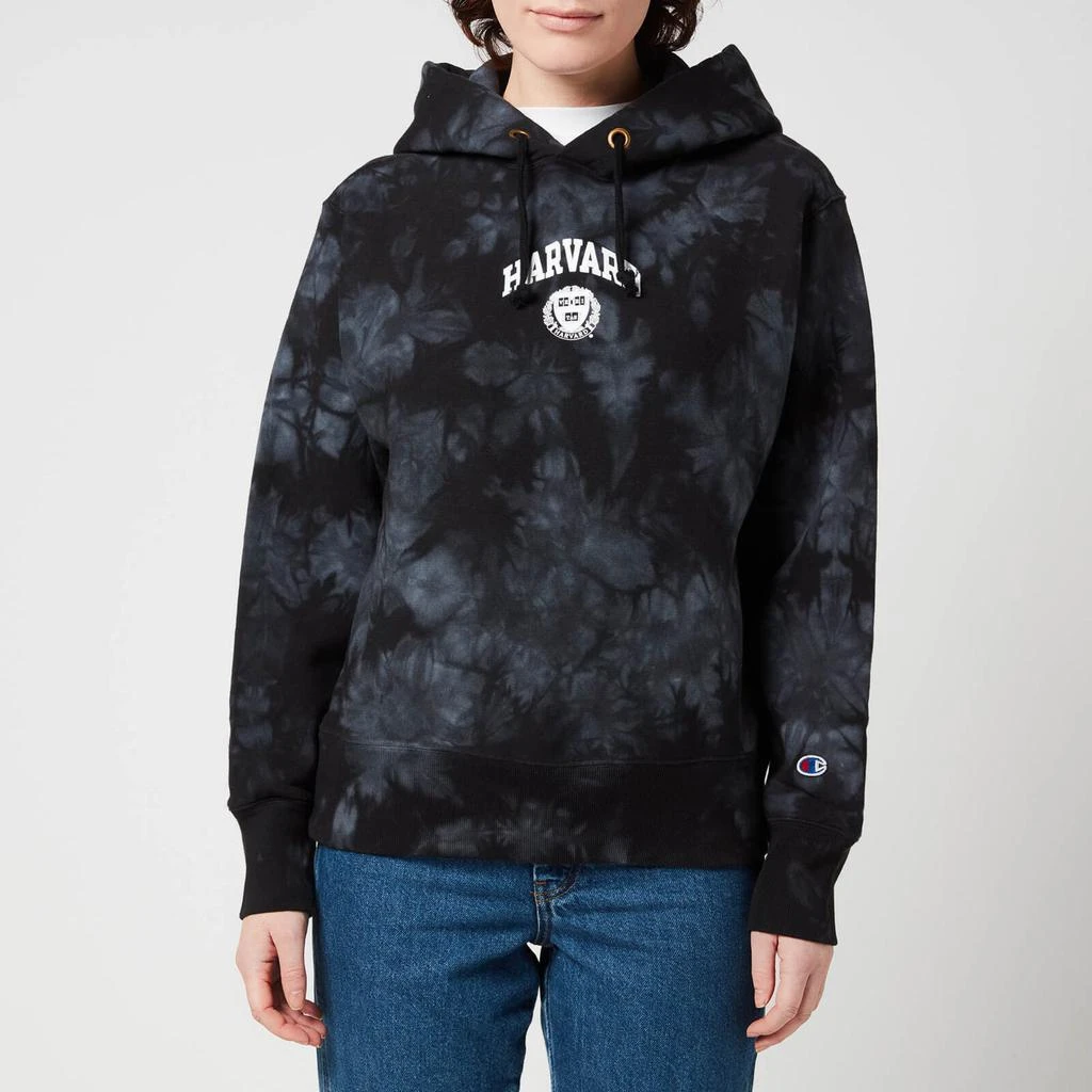 商品CHAMPION|Champion Women's Tie Dye Hooded Sweatshirt - Black,价格¥99,第1张图片