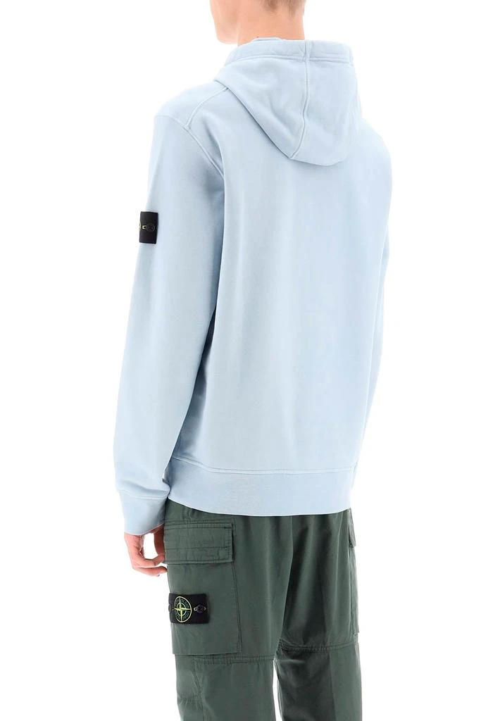 商品Stone Island|logo badge hoodie,价格¥1397,第3张图片详细描述