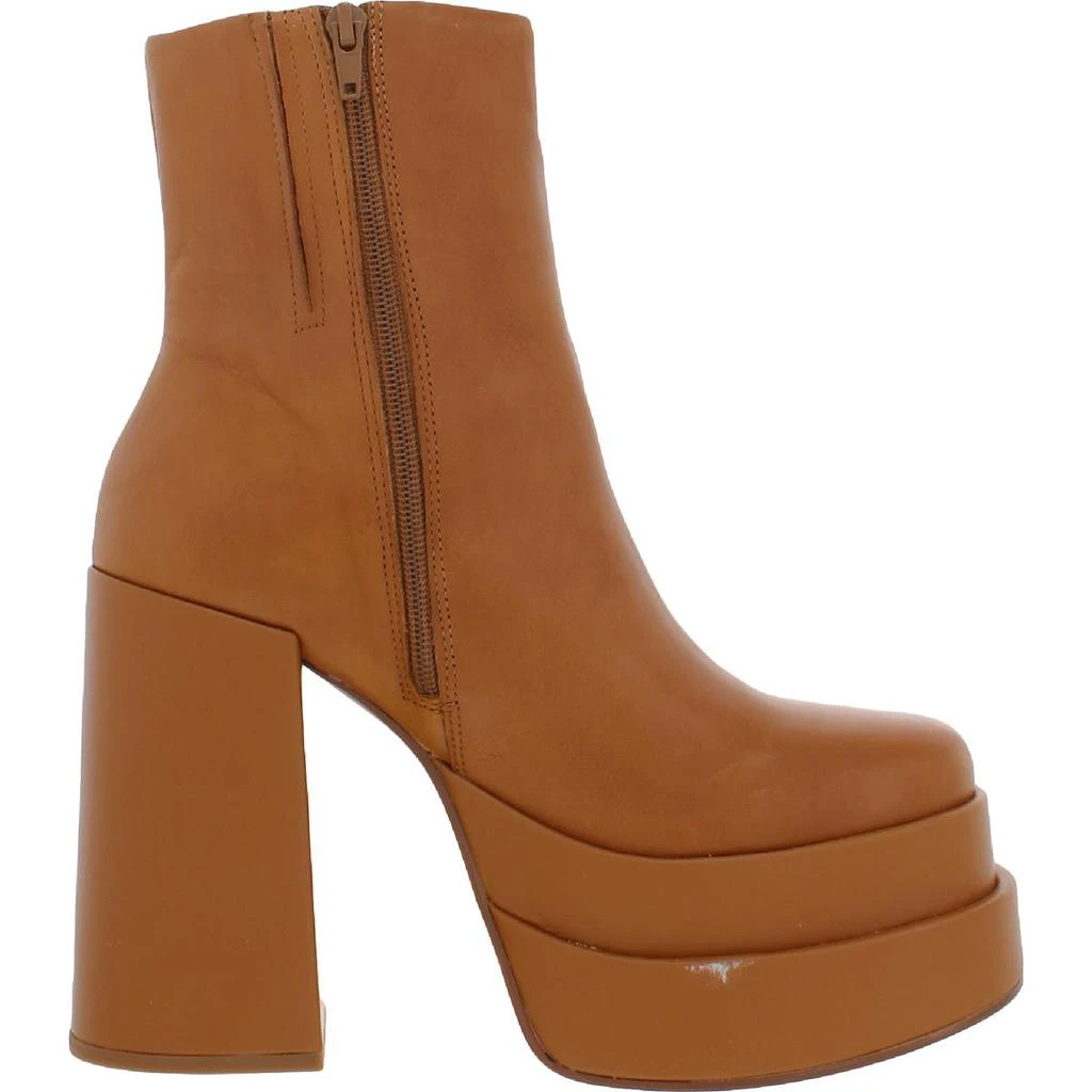 商品Steve Madden|Steve Madden Womens Cobra Leather Platform Ankle Boots,价格¥268,第2张图片详细描述