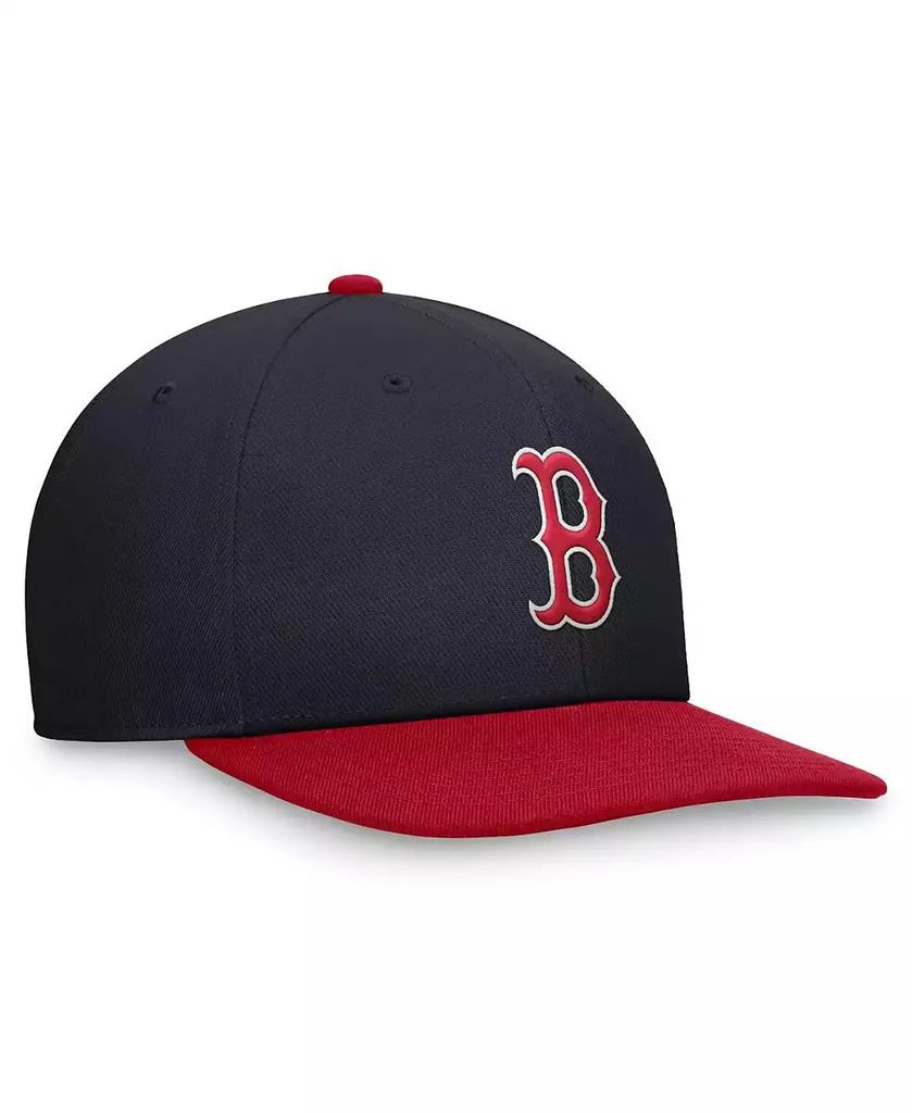 商品NIKE|Men's Navy/Red Boston Red Sox Evergreen Two-Tone Snapback Hat,价格¥266,第2张图片详细描述