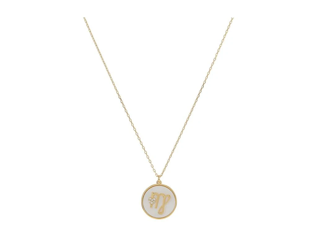 商品Kate Spade|In The Stars Mother-of-Pearl Virgo Pendant Necklace,价格¥573,第1张图片