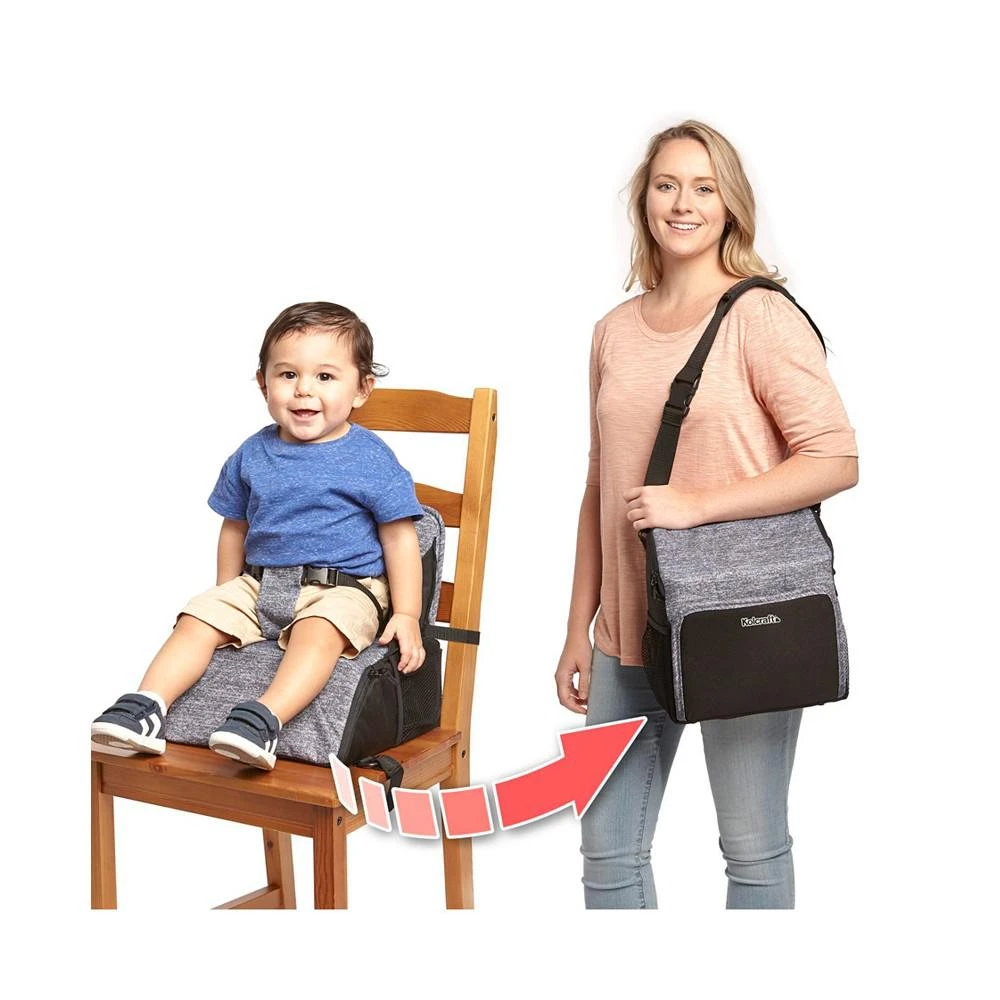 商品Kolcraft|Explore N Store 2-in-1 Diaper Bag and Booster Seat,价格¥262,第2张图片详细描述