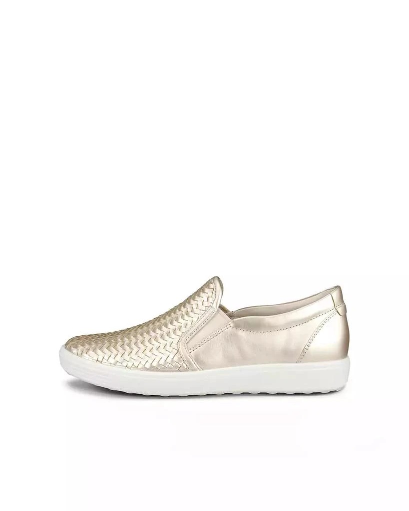 商品ECCO|Women's Soft 7 Woven Slip-On Sneakers,价格¥1331,第4张图片详细描述