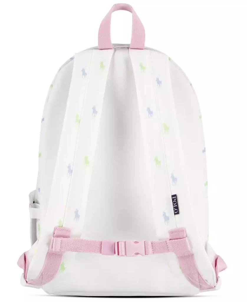 商品Ralph Lauren|Big Girls Pony Adjustable Backpack,价格¥228,第4张图片详细描述