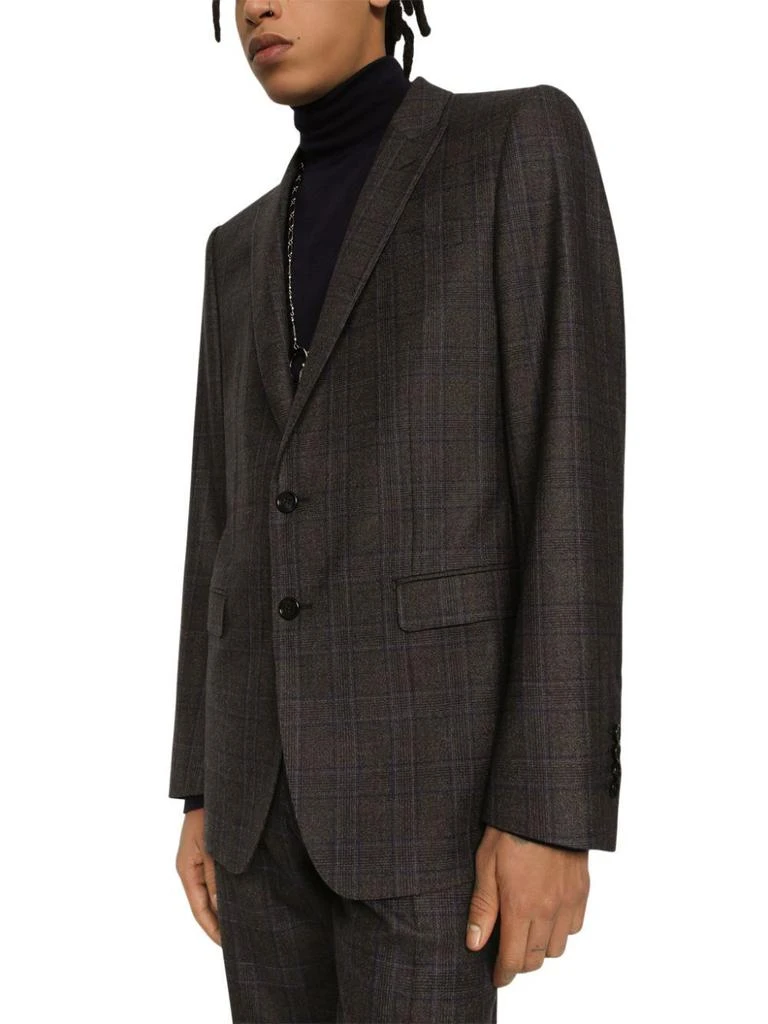 商品Dolce & Gabbana|PRINCE OF WALES CHECK PATTERN BLAZER,价格¥9490,第5张图片详细描述