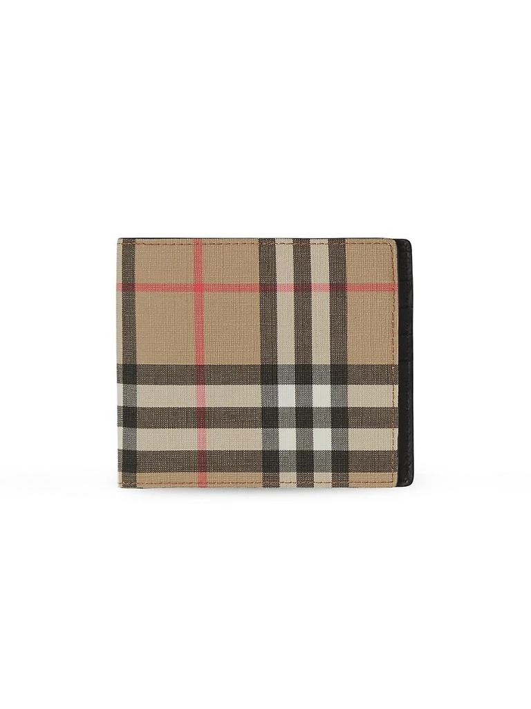 商品Burberry|Vintage Check Bifold Wallet,价格¥3292,第1张图片