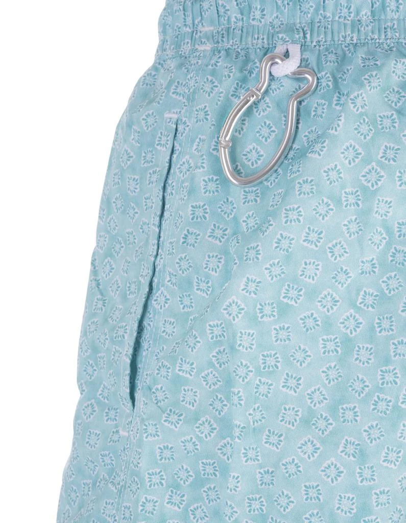 商品Fedeli|Men Swimsuit With All-over Fantasy Prints Light Blue,价格¥1212,第4张图片详细描述