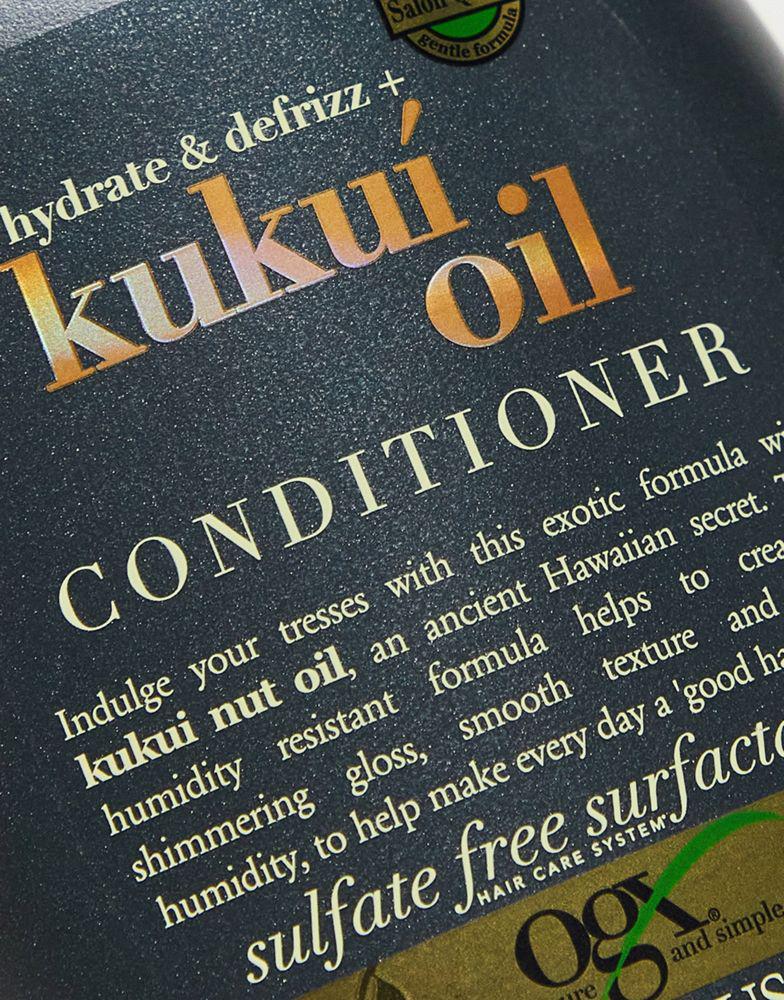 OGX Hydrate & Defrizz+ Kukui Oil Conditioner 385ml商品第3张图片规格展示