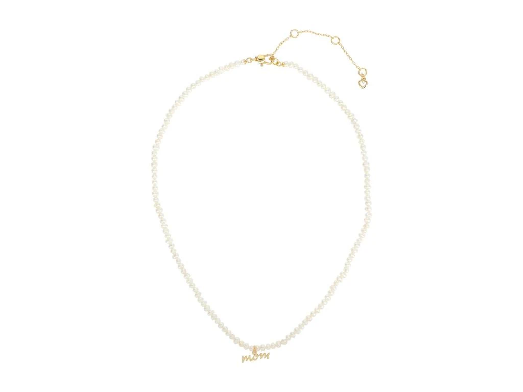 商品Kate Spade|Love You, Mom Pearl Strand Pendant Necklace,价格¥734,第2张图片详细描述