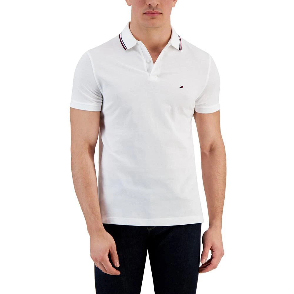 商品Tommy Hilfiger|Men's Under Collar Regular Fit Polo,价格¥294,第1张图片