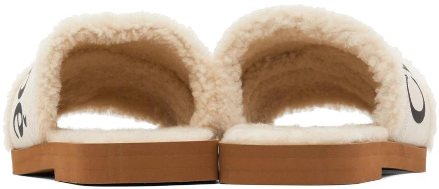 商品Chloé|White Woody Flat Mules,价格¥2218,第2张图片详细描述