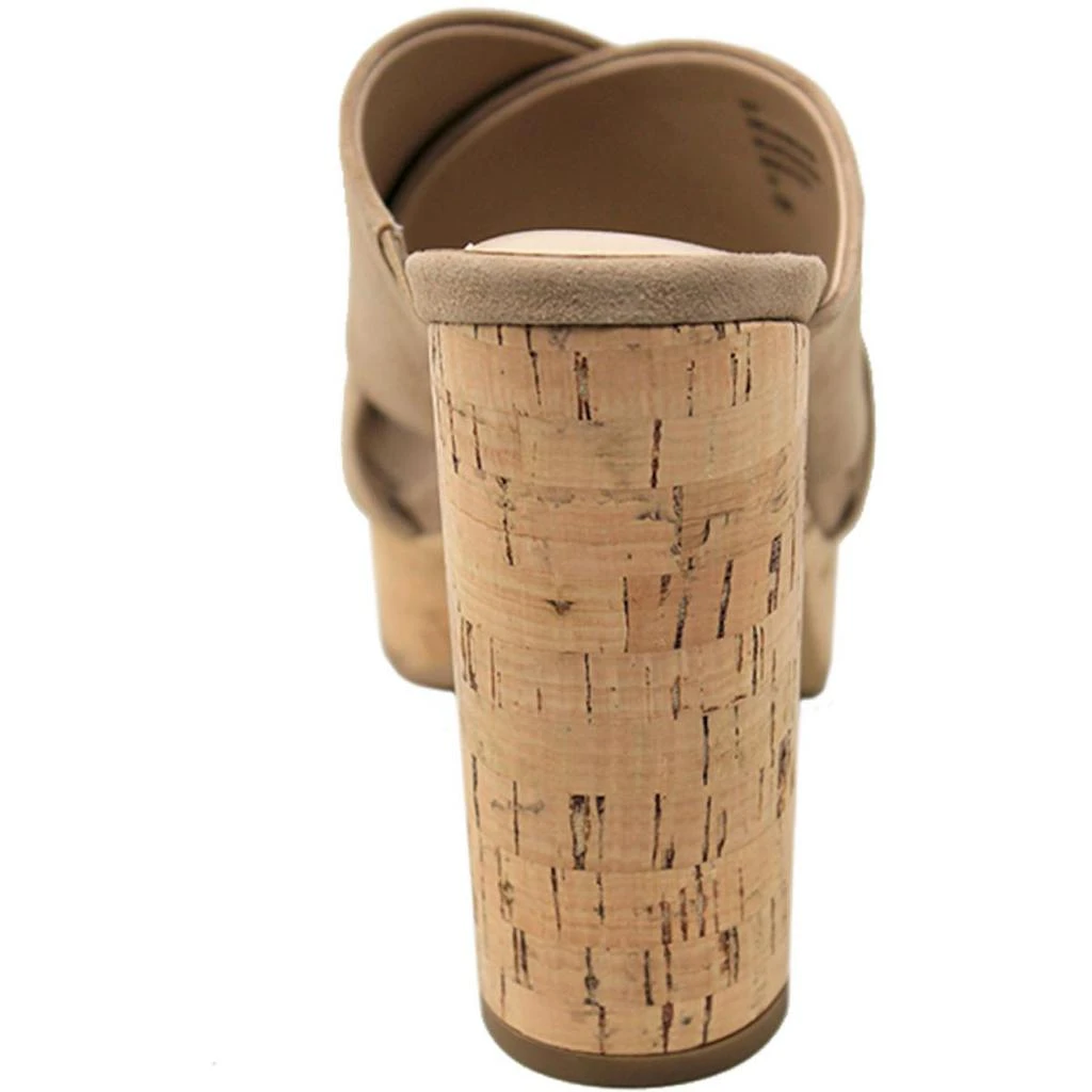 商品Charles David|Charles by Charles David Womens ILLY Suede Open Toe Block Heels,价格¥223,第3张图片详细描述