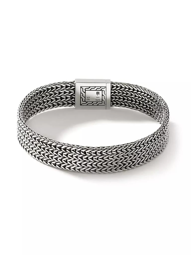 商品John Hardy|Classic Chain 18K Gold & Sterling Silver Bracelet,价格¥8230,第5张图片详细描述