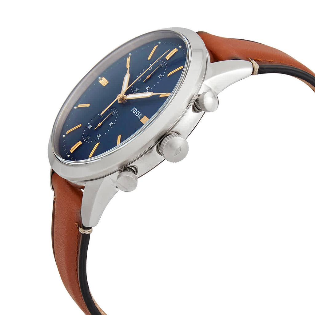 Fossil Townsman Chronograph Blue Dial Mens Watch FS5279商品第2张图片规格展示