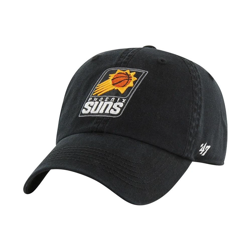 商品47 Brand|Men's Black Phoenix Suns Classic Franchise Fitted Hat,价格¥294,第1张图片