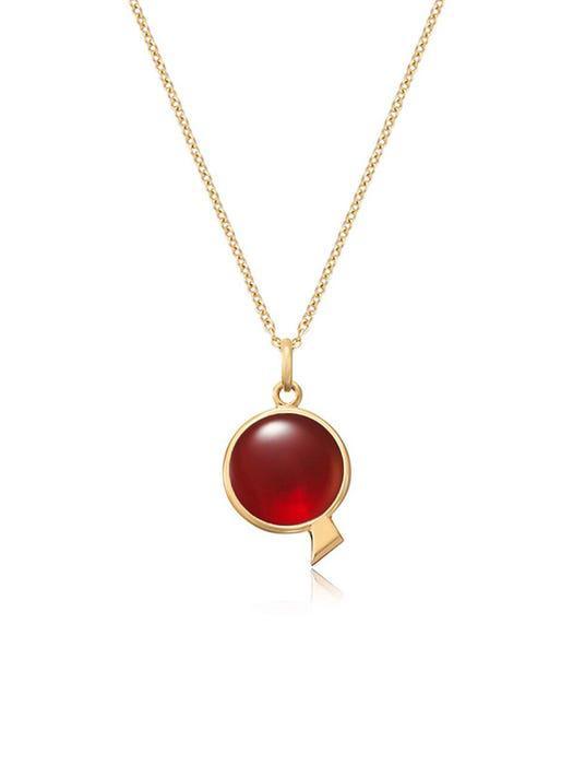 商品hyeres-lor|Penny Dor MS 14k Necklace Sard,价格¥4405,第4张图片详细描述