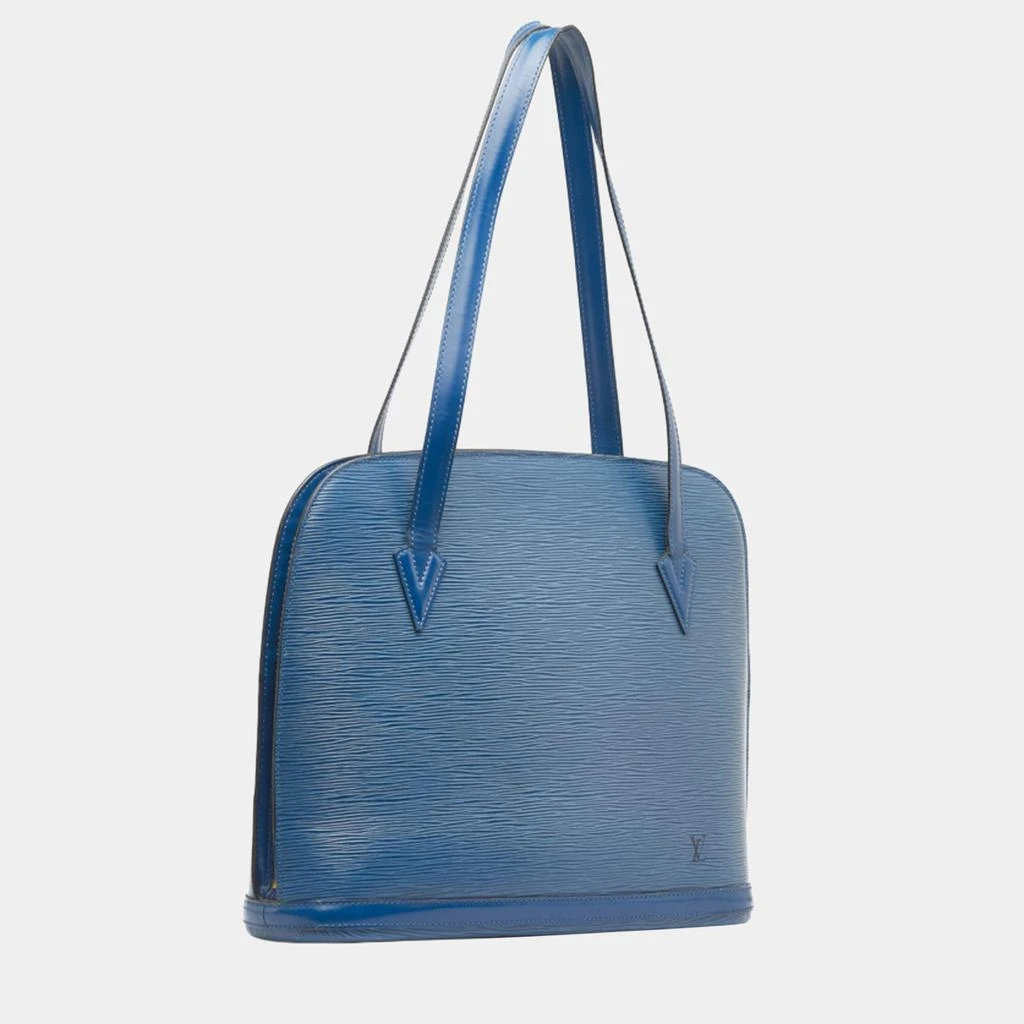 商品[二手商品] Louis Vuitton|Louis Vuitton Blue Epi Lussac Tote Bag,价格¥5437,第2张图片详细描述