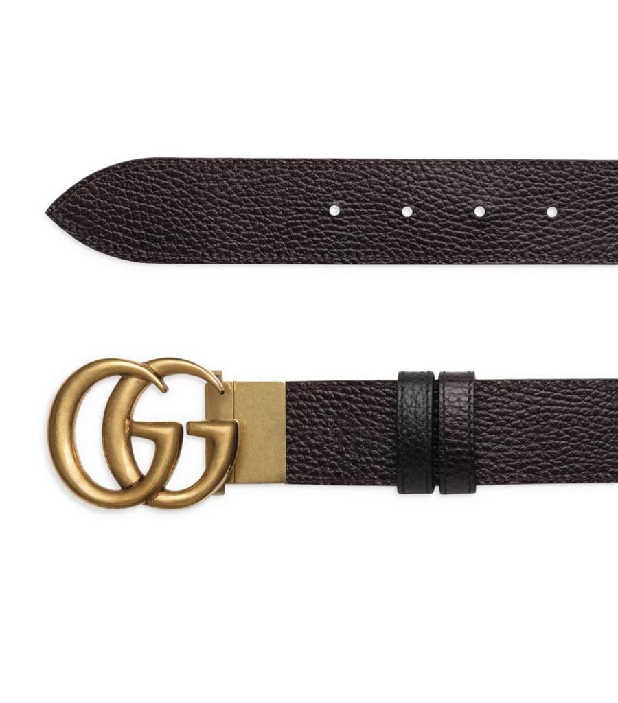 商品Gucci|Leather Reversible Marmont Belt,价格¥3740,第6张图片详细描述