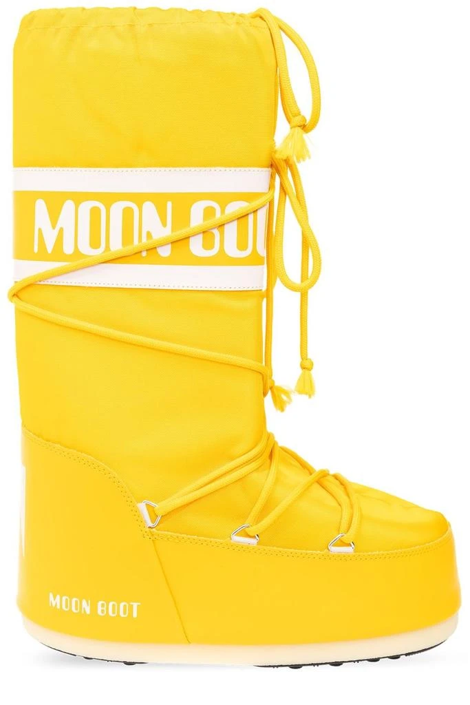 商品Moon Boot|Moon Boot Icon Logo Printed Lace-Up Snow Boots,价格¥987,第1张图片