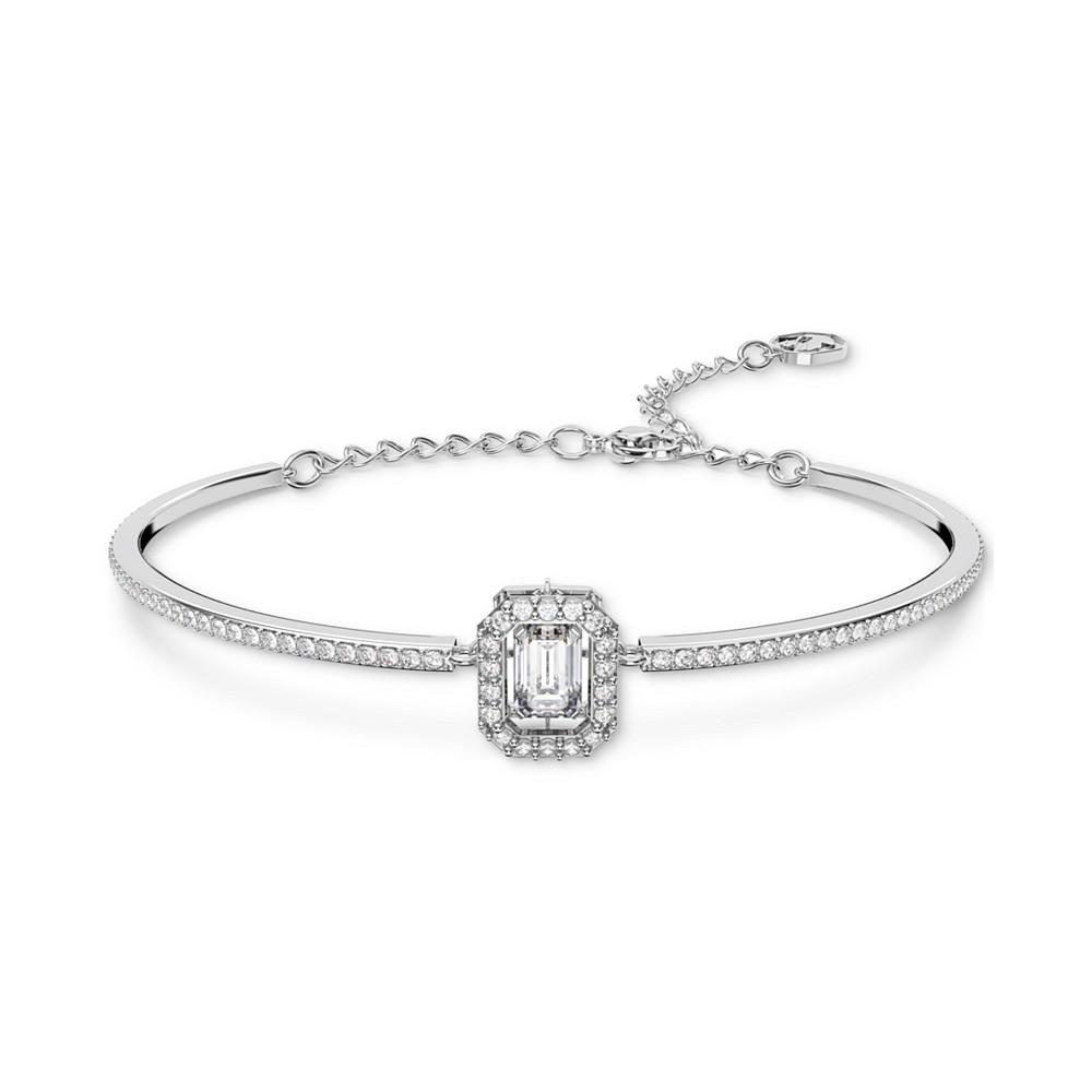 Silver-Tone Millenia Crystal Bangle Bracelet商品第1张图片规格展示