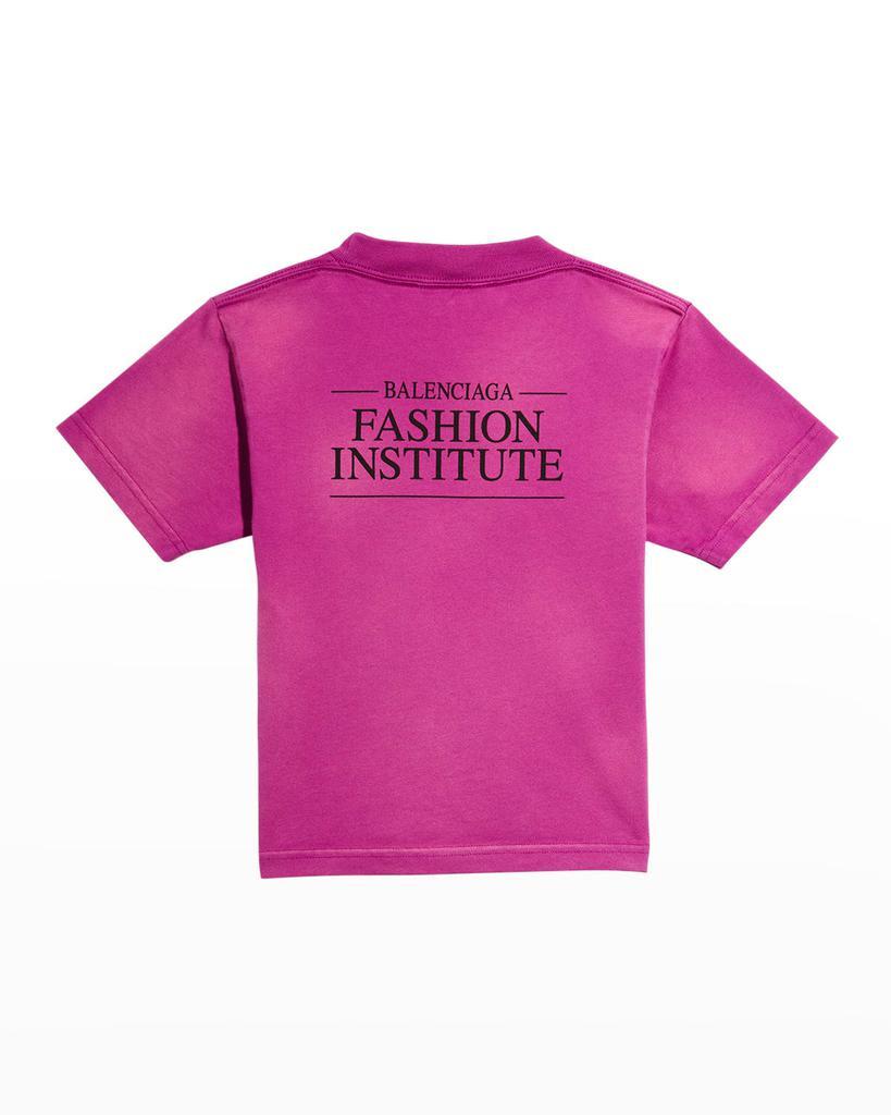 商品Balenciaga|Kid's Fashion Institute T-Shirt, Size 2-10,价格¥1440,第4张图片详细描述