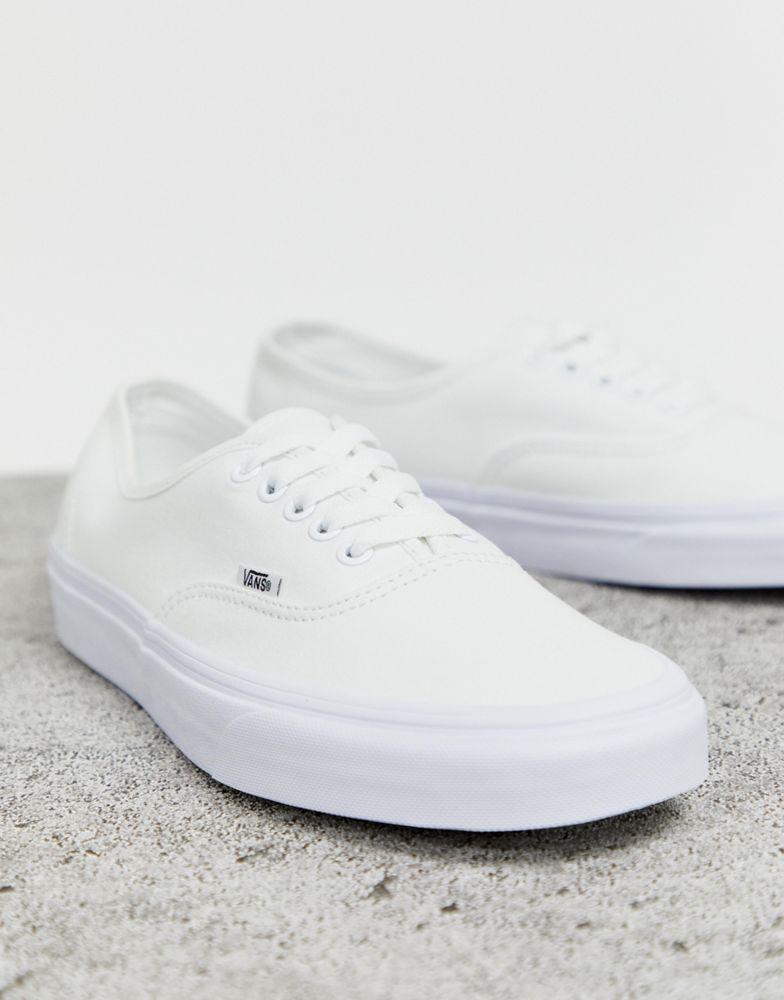 Vans Authentic trainers in white商品第1张图片规格展示