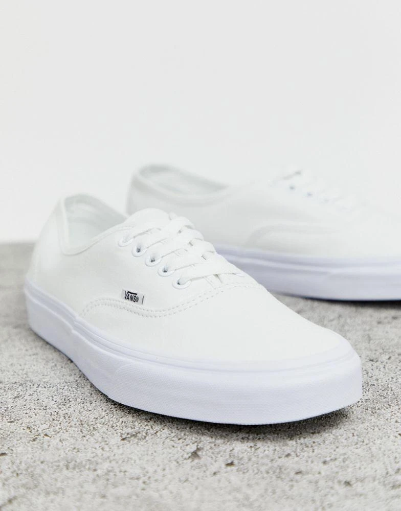 商品Vans|Vans Authentic trainers in white,价格¥384,第1张图片