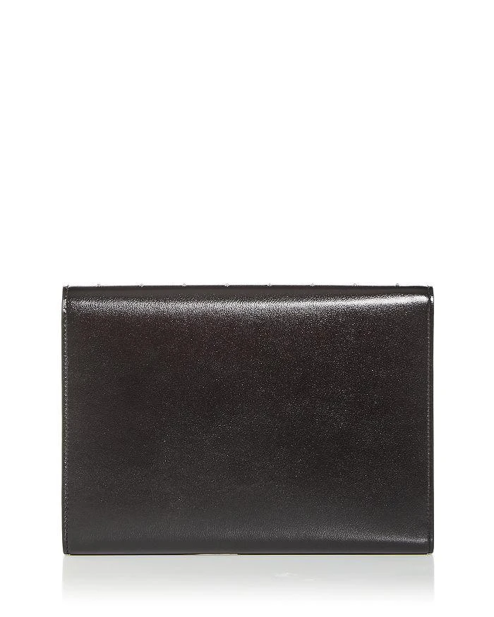 商品Yves Saint Laurent|Cassandre Studded Flap Clutch,价格¥6660,第3张图片详细描述