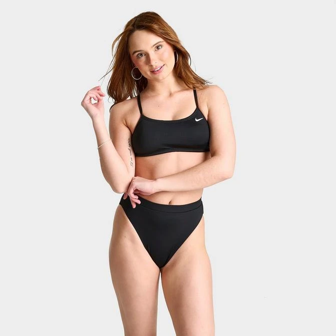 商品NIKE|Women's Nike Swim Essential High Waist Bikini Bottoms,价格¥38,第1张图片